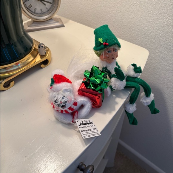 Set of two Annalee 2014 Christmas dolls! - Picture 2 of 2